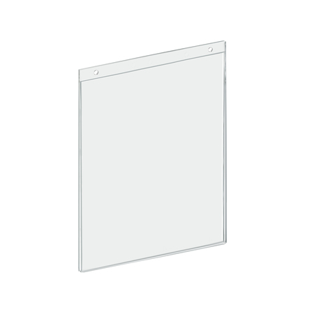 AZAR DISPLAYS 9"W x 12"H Wall U-Frame w/ Holes, PK10 162712